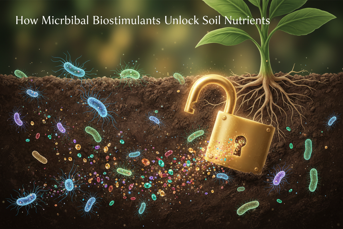 Is Your Soil Technically Starving? How Microbial Biostimulants Unlock Locked-Up Nutrients